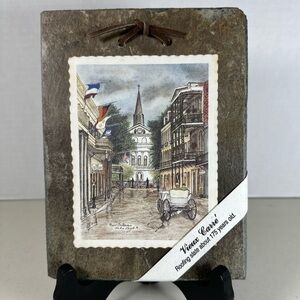 Vieux Carre' Roofing Slate 175 Years Tile ORLEANS STREET New Orleans